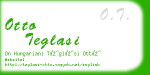 otto teglasi business card